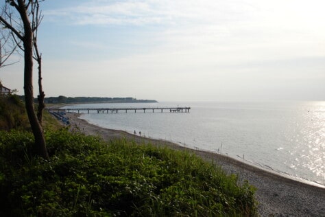 Ostseestrand an der Steilküste